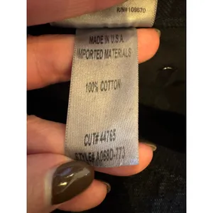AGOLDE Skirt Women 26 Black Denim Quinn High Rise A Line Mini‎ Jean Frayed Hem thumbnail 11