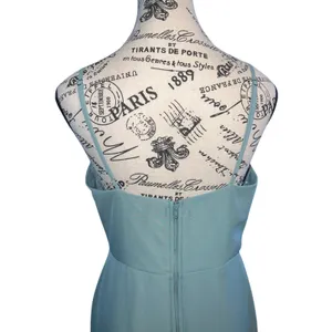Birdy‎ Grey Amy Dress Sea Glass Chiffon Bridesmaid Gown Size Small Weddi… thumbnail 12