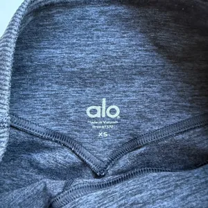 Alo Yoga sz XS High Waist Alosoft Lounge Leggings Navy Blue Heather Athleisure‎ thumbnail 4