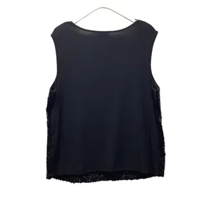 George Sequin Y2K tank blouse Black Size Extra Large thumbnail 3