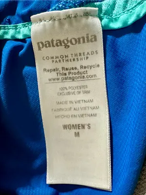 Patagonia Women's Strider running shorts Medium blue thumbnail 9