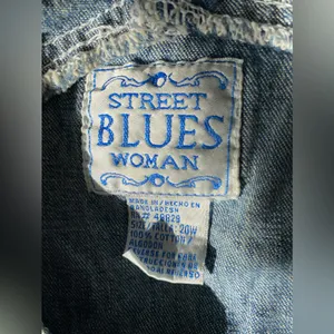 Street Blues Floral Denim Button Dress thumbnail 6
