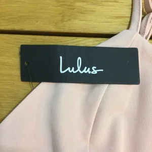 NWT Lulu’s sultry moment’s blush medium dress thumbnail 2