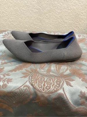 Rothy's The Point Cloud Grey Size 10 Womens Flats Retired Color thumbnail 8