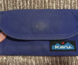 Kavu Royal Blue Canvas wallet thumbnail 1