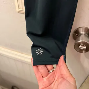 Athleta Women's Green and Blue Leggings thumbnail 2