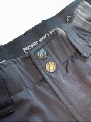 RIP-IT Pressure Waves Diamonds Black Softball Pants Women’s Small Jogger Uniform thumbnail 11
