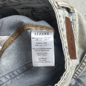 NEW Sezane Denim Brute Sexy The Green Blue Jean Capsule Minimalist Luxury 27 thumbnail 10
