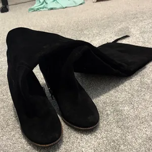 Franco Sarto Black Suede Over the Knee Ellyn Boots 7.5 thumbnail 8