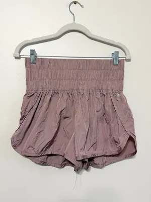 FP Movement Free People The Way Home Workout Shorts Moonlight Mauve Size Medium thumbnail 2