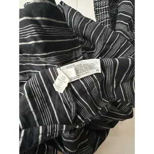 Isabel Maternity Women’s Black Striped Boho Fringed Tunic Top thumbnail 4