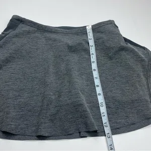 Athleta Womens Match Point Skort Size XS Heathered Gray‎ Stretch Athletic *FLAW thumbnail 7