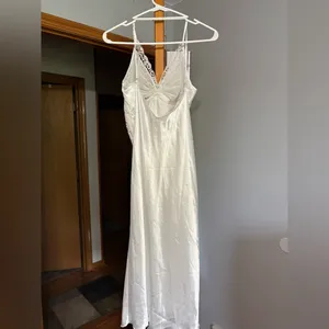 Euro Lace Maxi Slip Dress thumbnail 3