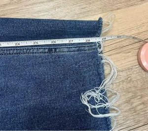 Abercrombie and Fitch 90's straight ultra high rise jeans Distressed sz 28 6 thumbnail 8