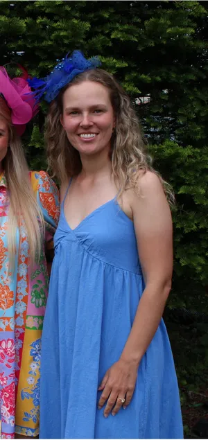 Blue dress thumbnail 2