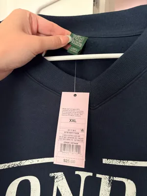 London sweatshirt Blue Size XXL thumbnail 2
