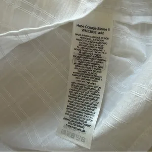 Seasalt Cornwall Hope Cottage Organic Cotton Blouse White NWT NEW 6 thumbnail 6