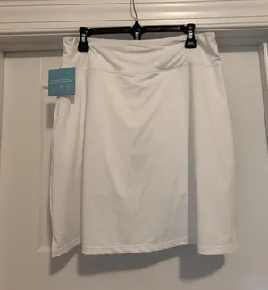 Willit Women's Tennis Skirt High Waisted Golf Athletic Run Skorts White Size XL thumbnail 1