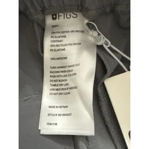 FIGS Scranton Slim Jogger Scrub Pants Grey Technical Collection XS NWT‎ thumbnail 8