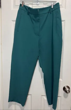Aritzia Wilfred carrot pant teal size 16 thumbnail 1