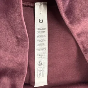 NWT Lululemon Scuba High-Rise Mini Skirt Velvet Garnet Tennis Women's Size Large thumbnail 6