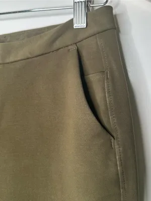 Lululemon Olive Green Slim Leg Career Performance Pants Size 6 thumbnail 5