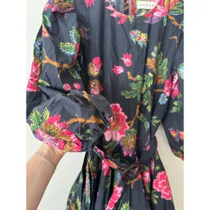 Rhode XS Jenny Mini Dress in Black Floral thumbnail 4