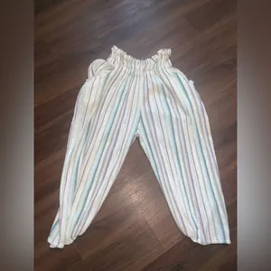 Lust Over Yarn Dyed Pants free people sundrenched stripe casual barrel fall $108 thumbnail 8