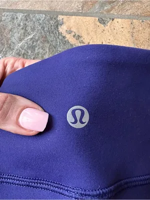Lululemon Wunder Under Crop Leggings Indigo Purple Yoga Pants Size 8 thumbnail 3