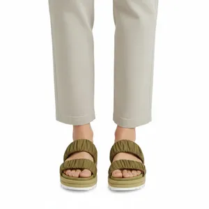 Sorel Olive Shade & Chalk Roaming Women Sandal, US7 thumbnail 2