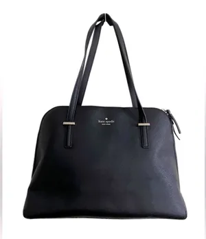 Kate Spade Patterson Drive Large Dome Satchel Black Leather Handbag Purse thumbnail 1