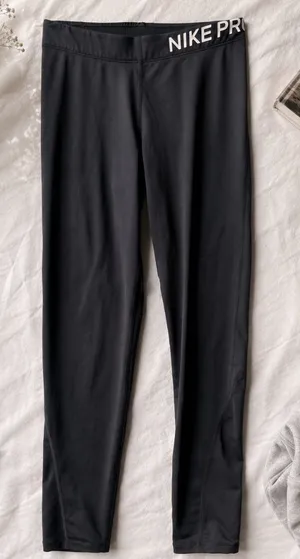 Nike Pro Women's Black Training Leggings Size Small Compression Workout Athletic thumbnail 1