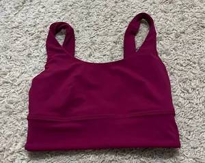Lululemon Align C/d Cup Bra Size 6 Magenta thumbnail 1