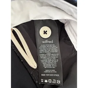 Wilfred Aritzia Black Pleated Trousers Pants Size 6 High Rise thumbnail 8