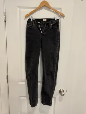 Levi’s curve love 24 long black thumbnail 5