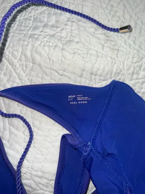 Indigo Strappy Bikini Set thumbnail 5