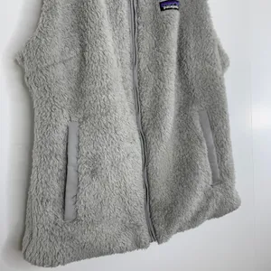 Patagonia Los Gatos Fleece Vest Size Medium Grey Womens Full Zip thumbnail 7