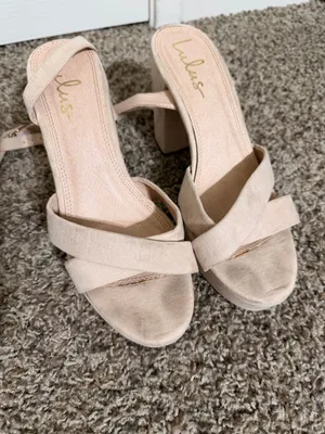 Lulus Nude Heels thumbnail 2