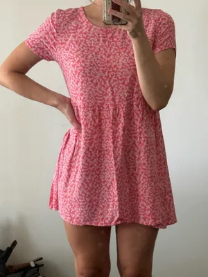Forever 21 Pink Baby Doll Dress thumbnail 1