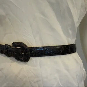 Brown Textured Belt thumbnail 2
