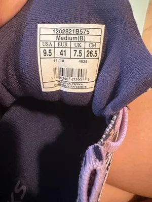 Brooks Ricochet Purple Sneakers 9.5 thumbnail 5