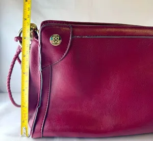 Relic Vintage Faux Leather Shoulder Bag Deep Reddish/Brown thumbnail 7