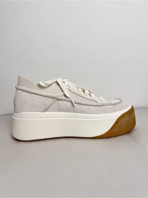 UGG EZ-Duzit Platform Sneakers White Women's 7.5 NWOT Lace Up Platform Shoes thumbnail 4