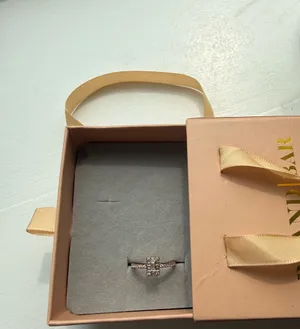 Pandora rose gold Ring with Clear Stones thumbnail 4