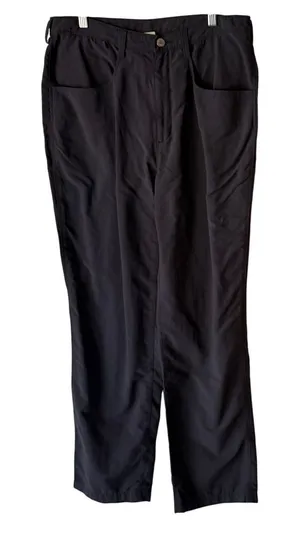 The North Face Women’s Nylon‎ Hiking Pants Size 14 Black Outdoor Lightweight thumbnail 1