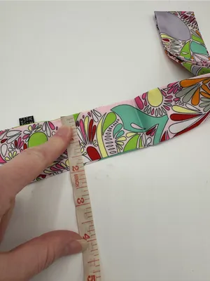 Arrival lady paisley printed small scarf for bag or neck thumbnail 4