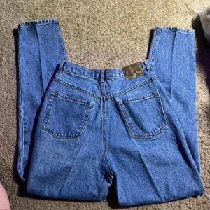Vintage Bugle Boy For Her High Waisted Pleated Tapered‎ Leg Jeans Medium Wash 12 thumbnail 5