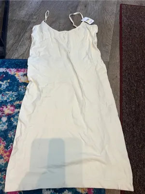 NWT free people intimately Cream Spaghetti Strap Slip Dress - Women Tops thumbnail 6