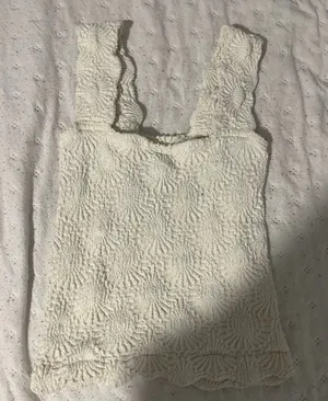 Free People Lace Tank Top thumbnail 1