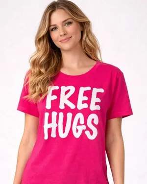 Pink Graphic Tee thumbnail 1